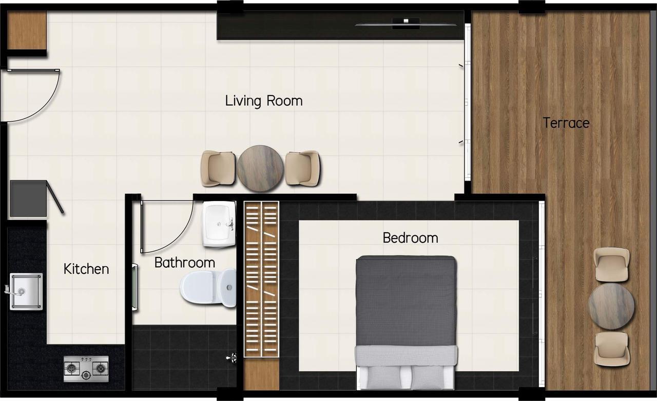 West Key Kamala Apartment エクステリア 写真